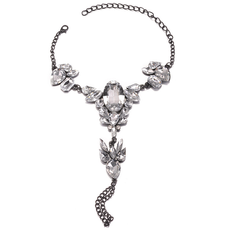 Μόδα Γάμος Ξυπόλητα Σανδάλια Παραλία Κοσμήματα Ποδιών Σέξι Αλυσίδα Ποδιών Γυναικείο μπόχο κρύσταλλο ποδιών για γυναίκες