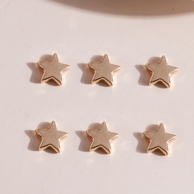 40 τμχ 15*20 χιλιοστά Χρυσό Χρώμα Μεταλλικά Γούρια Lucky Irish Τετράφυλλα μενταγιόν τριφύλλι για κοσμήματα κατασκευής DIY Χειροποίητο κολιέ βραχιόλι