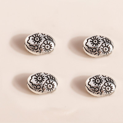 50 τμχ 15*12 χιλιοστά Trendy Metal Charms Θιβετιανό Ασημί Χρώμα Υπέροχα μενταγιόν πεταλούδας για DIY κοσμήματα κατασκευής χειροποίητων χειροτεχνιών χύμα