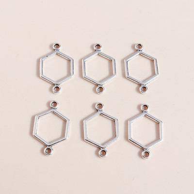 50 τμχ 15*12 χιλιοστά Trendy Metal Charms Θιβετιανό Ασημί Χρώμα Υπέροχα μενταγιόν πεταλούδας για DIY κοσμήματα κατασκευής χειροποίητων χειροτεχνιών χύμα