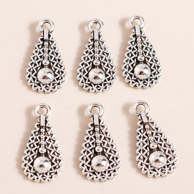 50 τμχ 15*12 χιλιοστά Trendy Metal Charms Θιβετιανό Ασημί Χρώμα Υπέροχα μενταγιόν πεταλούδας για DIY κοσμήματα κατασκευής χειροποίητων χειροτεχνιών χύμα