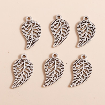 50 τμχ 15*12 χιλιοστά Trendy Metal Charms Θιβετιανό Ασημί Χρώμα Υπέροχα μενταγιόν πεταλούδας για DIY κοσμήματα κατασκευής χειροποίητων χειροτεχνιών χύμα