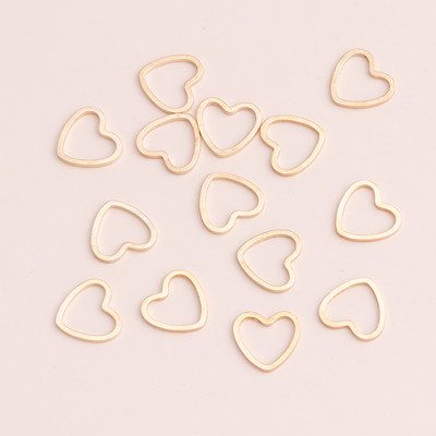 100 komada metalnih željeznih limova golubova križna srca, privjesak, okrugle razmaknice, perle, privjesci za DIY narukvice, ogrlice, ručno izrađeni nakit