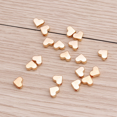 100 komada metalnih željeznih limova golubova križna srca, privjesak, okrugle razmaknice, perle, privjesci za DIY narukvice, ogrlice, ručno izrađeni nakit