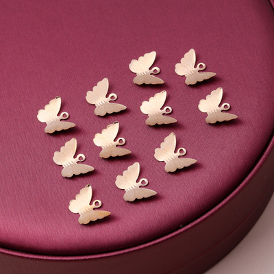 100 komada metalnih željeznih limova golubova križna srca, privjesak, okrugle razmaknice, perle, privjesci za DIY narukvice, ogrlice, ručno izrađeni nakit