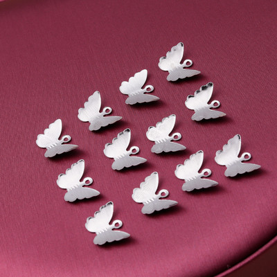 100 komada metalnih željeznih limova golubova križna srca, privjesak, okrugle razmaknice, perle, privjesci za DIY narukvice, ogrlice, ručno izrađeni nakit