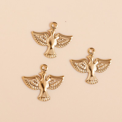 100 komada metalnih željeznih limova golubova križna srca, privjesak, okrugle razmaknice, perle, privjesci za DIY narukvice, ogrlice, ručno izrađeni nakit