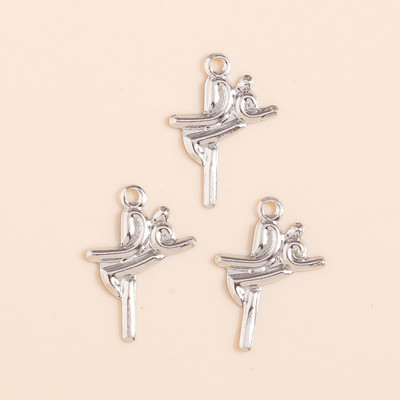 100 komada metalnih željeznih limova golubova križna srca, privjesak, okrugle razmaknice, perle, privjesci za DIY narukvice, ogrlice, ručno izrađeni nakit