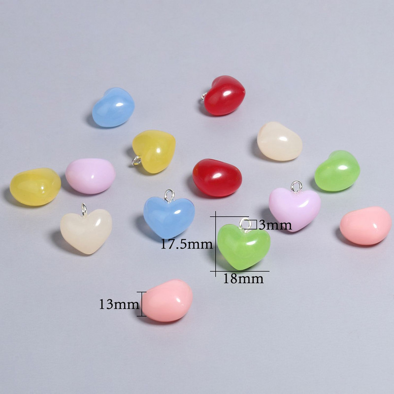 10 buc/lot amestecat drăguț rășină stea charms pandantive pentru brățări colier cercei bijuterii fabricare bricolaj piese breloc 20x17.5mm