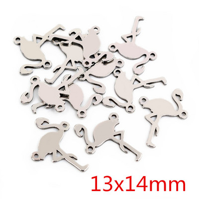 20 bucle duble din oțel inoxidabil 316, fără decolorare, stea, copac, inimă, farmece drăguțe, pandantiv, descoperiri de bijuterii pentru colier, brățară