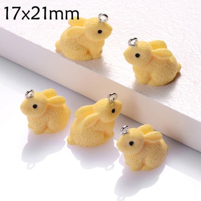 10 bucăți brelocuri din rășină de rață brelocuri cu animale drăguțe de culori amestecate pentru fabricarea de bijuterii, brățări, cercei, colier, pandantiv