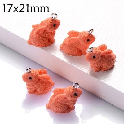 10 bucăți brelocuri din rășină de rață brelocuri cu animale drăguțe de culori amestecate pentru fabricarea de bijuterii, brățări, cercei, colier, pandantiv