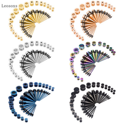 Leosoxs 36db Új termék Teljesen illő Sharp Cone Ear Expander testpiercing ékszer
