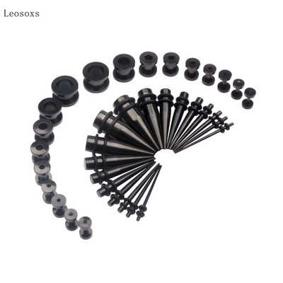 Leosoxs 36db Új termék Teljesen illő Sharp Cone Ear Expander testpiercing ékszer