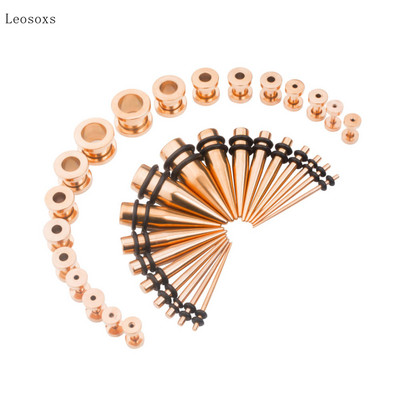 Leosoxs 36db Új termék Teljesen illő Sharp Cone Ear Expander testpiercing ékszer