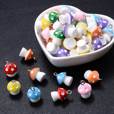 10 vnt Charms Vaisiai Apelsinų Arbūzas Citrinų Sultys Pakabukas Mini Stiklinis Dervos Butelis Pakabukai Auskarams Karolių papuošalų gamyba