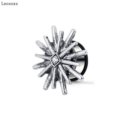 Leosoxs 1buc Bijuterii 5-20mm Ofertă fierbinte Nou Retro Auricul Oțel inoxidabil Scripete Expansiune urechi dopuri pentru urechi Bijuterii Piercing pentru corp