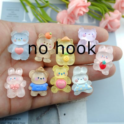 Breloc drăguț cu iepure urs pentru confecţionarea de bijuterii, bricolaj, cercei, brăţară, pandantiv, accesorii, descoperiri, fabricarea telefonului, comerţ cu ridicata