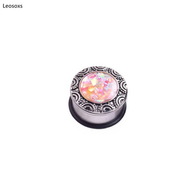 Leosoxs 1 bucată dopuri pentru urechi de modă 5mm-25mm din oțel inoxidabil Pinna bijuterii de expansiune pentru urechea umană Bijuterii piercing pentru corp