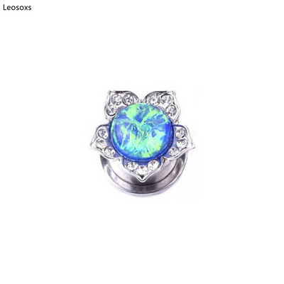 Leosoxs 1 bucată dopuri pentru urechi de modă 5mm-25mm din oțel inoxidabil Pinna bijuterii de expansiune pentru urechea umană Bijuterii piercing pentru corp