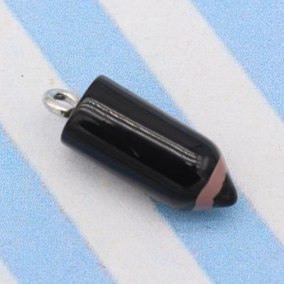 10 τεμ. 7*16mm Color Simulation Pencil Head Charms For DIY Decorating Earrings Κολιέ Αξεσουάρ μόδας κοσμημάτων