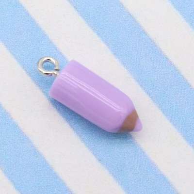 10 τεμ. 7*16mm Color Simulation Pencil Head Charms For DIY Decorating Earrings Κολιέ Αξεσουάρ μόδας κοσμημάτων