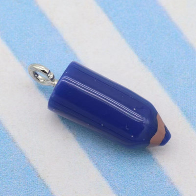 10 τεμ. 7*16mm Color Simulation Pencil Head Charms For DIY Decorating Earrings Κολιέ Αξεσουάρ μόδας κοσμημάτων