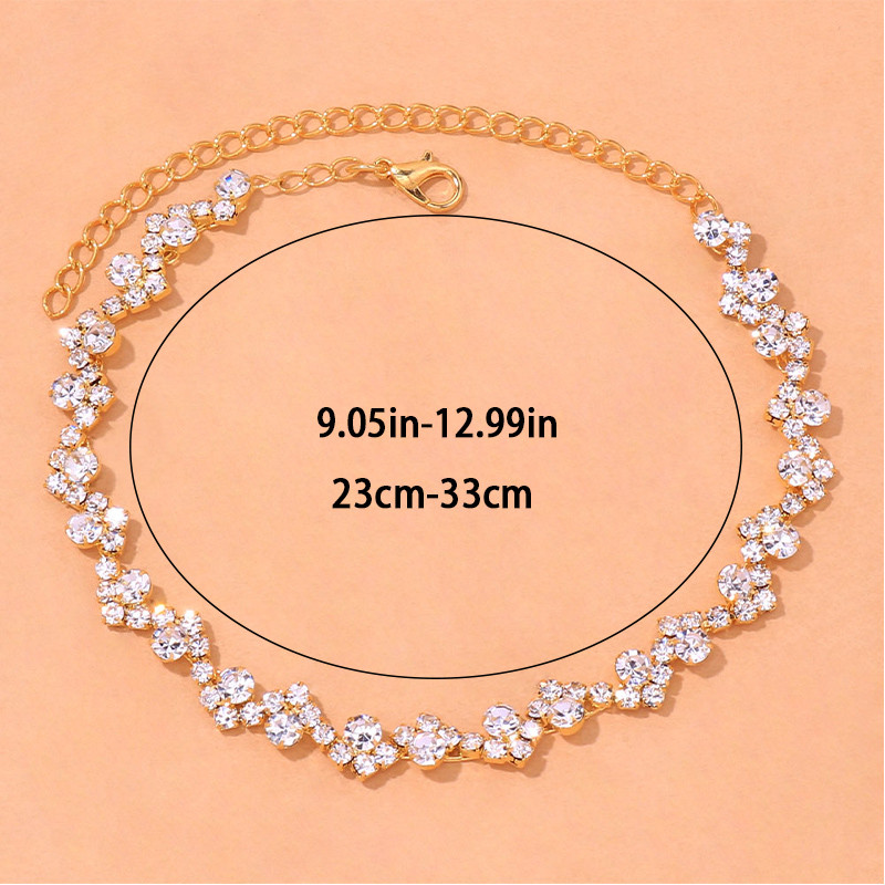 Stonefans Ins Fashion Banguotos Kalnų krištolinio akmens grandinėlės apyrankės moterims Boho Jewelry Beach Apyrankės Apyrankės Kojų Grandinėlės Priedai