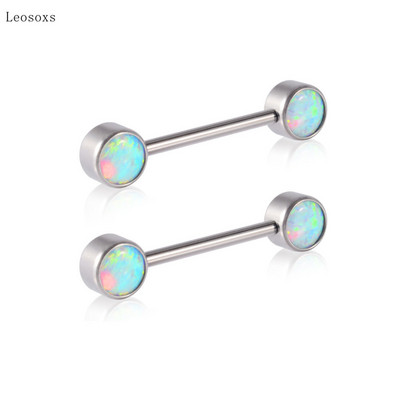 Piercing do tela s 2 prsteňmi, zirkónom a vnútorným zubom, piercing do tela s 2 ks.