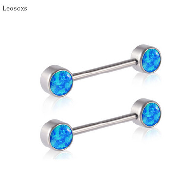 Piercing do tela s 2 prsteňmi, zirkónom a vnútorným zubom, piercing do tela s 2 ks.