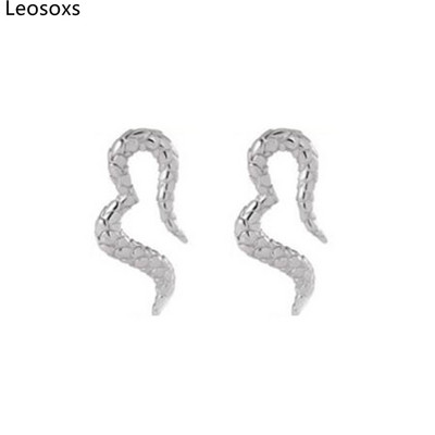 Piercing do ucha Leosoxs 1 pár z nehrdzavejúcej ocele, záťažové expandéry, veľké náušnice v tvare hada, piercing do ucha v tvare C, nové