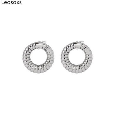 Piercing do ucha Leosoxs 1 pár z nehrdzavejúcej ocele, záťažové expandéry, veľké náušnice v tvare hada, piercing do ucha v tvare C, nové