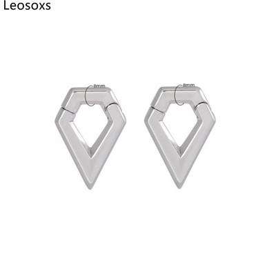 Piercing do ucha Leosoxs 1 pár z nehrdzavejúcej ocele, záťažové expandéry, veľké náušnice v tvare hada, piercing do ucha v tvare C, nové