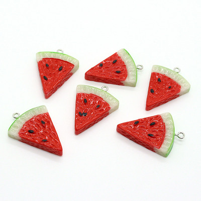 10 τμχ/ παρτίδα Μπουκάλι κρασιού Καρπούζι Lollipop Food Charms Σκουλαρίκια με ρητίνη Μενταγιόν Αξεσουάρ Anime Moon Star Keychain DIY Jewelry Make