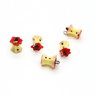 10 τμχ/ παρτίδα Μπουκάλι κρασιού Καρπούζι Lollipop Food Charms Σκουλαρίκια με ρητίνη Μενταγιόν Αξεσουάρ Anime Moon Star Keychain DIY Jewelry Make