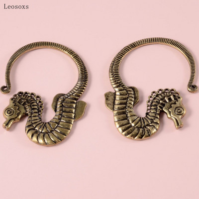 Leosoxs 2 bucăți exploziv retro șarpe soare dragon copil elefant bijuterii piercing ureche
