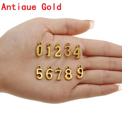 YuenZ 30db Letter Charms 2023 2025 2024 Year medálok DIY Jewelry Making Findings DIY Handmade Craft 13x9mm S107
