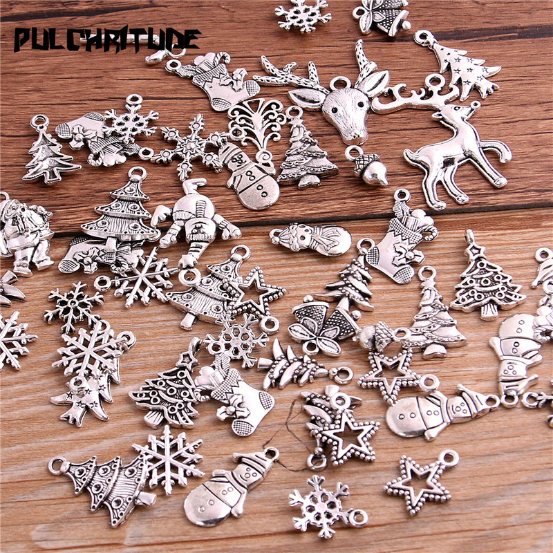 20 buc. Cizme de Crăciun mixte în două culori, cizme cu om de zăpadă, fulgi de zăpadă, pandantive, accesoriu pentru fabricarea de bijuterii