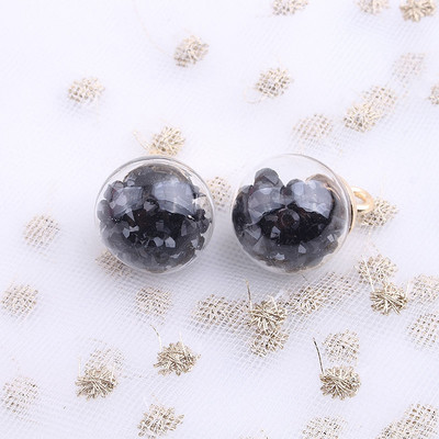 20 ΤΕΜ 16 χιλιοστών Διαφανές γυάλινες μπάλες Γούρια Πολύχρωμο κρυστάλλινο διαμάντι σε μπαλάκι Γούρια Κρεμαστά για κοσμήματα Κατασκευή Diy Crafts Supplies