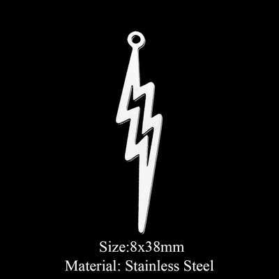 5 buc/lot 316 din oțel inoxidabil Star Moon Cloud Charms Pandantiv pentru coliere Brelocuri de soare cu ridicata pentru fabricarea de bijuterii DIY