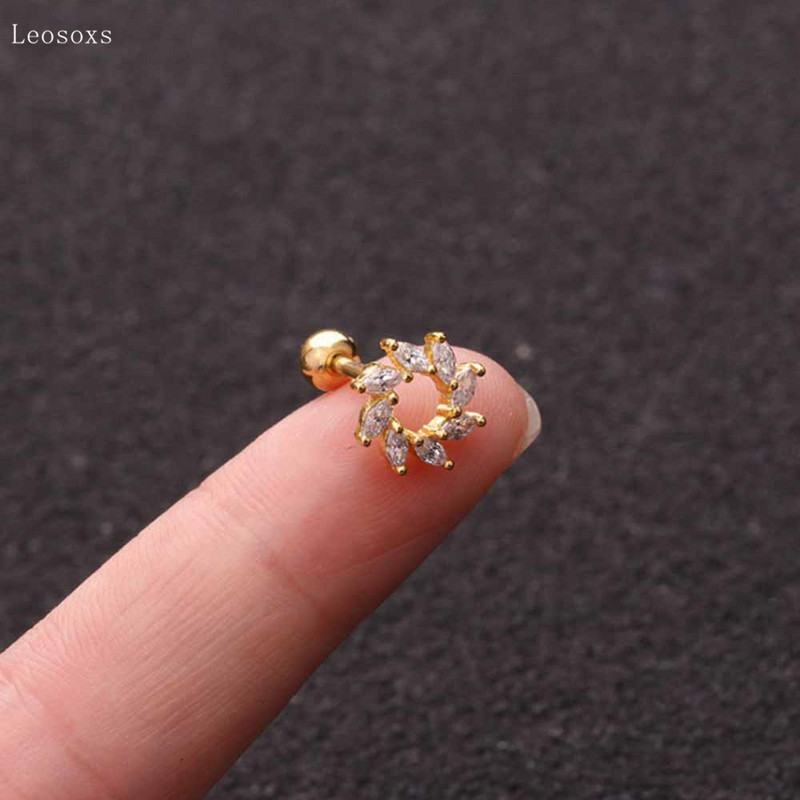 Leosoxs 2 buc. Bijuterii piercing la oase la ureche