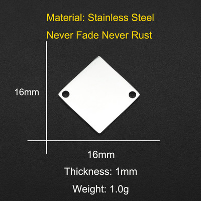 5 buc/lot 316 din oțel inoxidabil geometric moon star waterdrop bricolaj cercei conector farmec preț de fabrică cu ridicata
