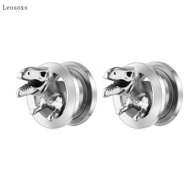Leosoxs 2 bucăți stil exploziv Longan gheare cap de pasăre și expansiune ureche 6 mm-25 mm piercing bijuterii