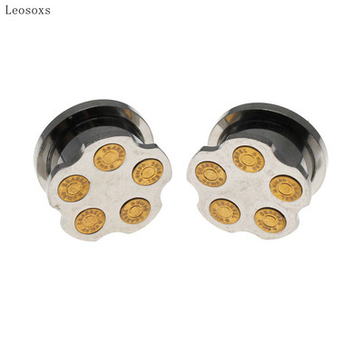 Piercing do ucha Leosoxs, 2 ks, kórejská móda z nehrdzavejúcej ocele, v tvare guľky.