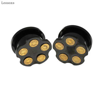 Piercing do ucha Leosoxs, 2 ks, kórejská móda z nehrdzavejúcej ocele, v tvare guľky.