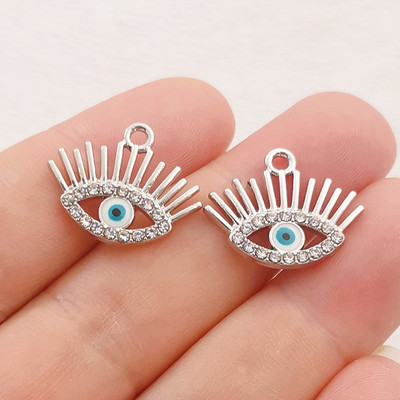 10 buc. Brelocuri excelente cu strasuri pentru coliere, brățări, cercei, artizanat, bricolaj, bijuterii, accesorii