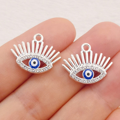 10 buc. Brelocuri excelente cu strasuri pentru coliere, brățări, cercei, artizanat, bricolaj, bijuterii, accesorii