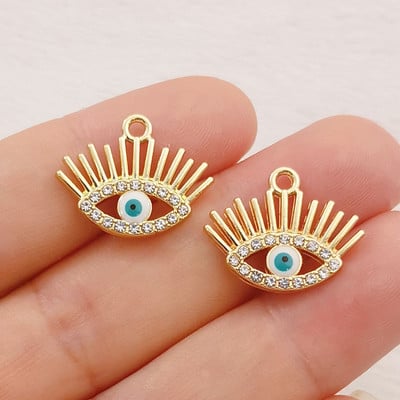 10 buc. Brelocuri excelente cu strasuri pentru coliere, brățări, cercei, artizanat, bricolaj, bijuterii, accesorii