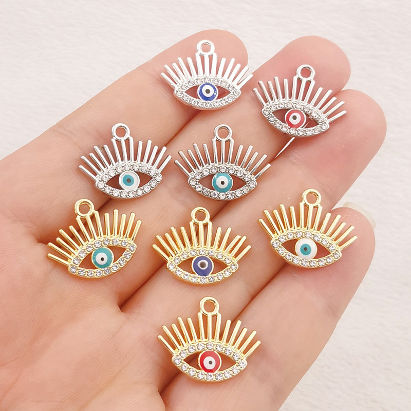 10 buc. Brelocuri excelente cu strasuri pentru coliere, brățări, cercei, artizanat, bricolaj, bijuterii, accesorii