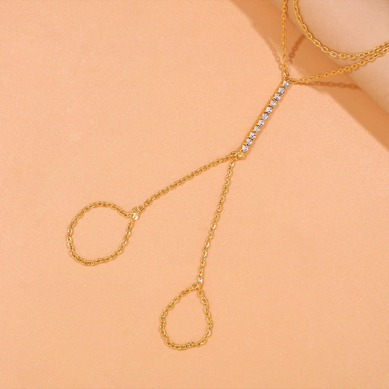 Stonefans 2 buc Bijuterii Boho Lanț pentru gleznă Brățară Lanț pentru picior pentru femei Desculț Sandale Inel pentru degete Lanț gleznă Bijuterii pentru picioare